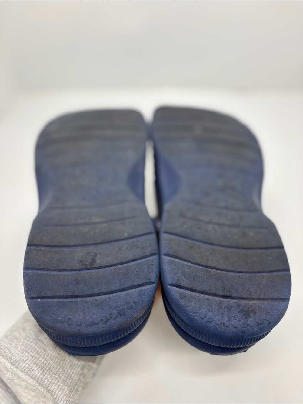 FOCO Seattle Seahawks Fleece Lined Clogs Men’s 9-10 Navy NFL Slip On Shoes - Picture 12 of 13